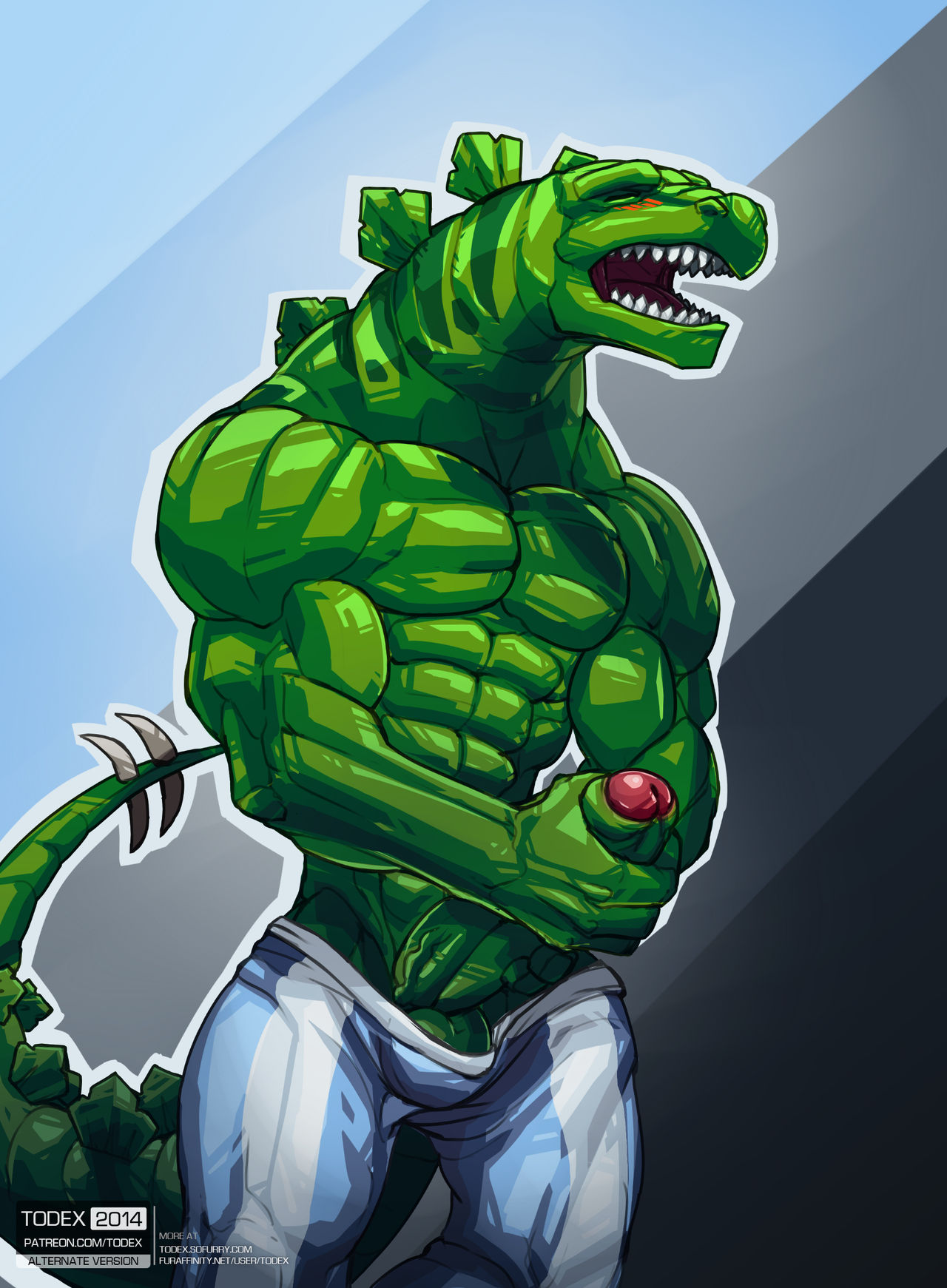 【P站美图】[Todex] Stegz (Extreme Dinosaurs)