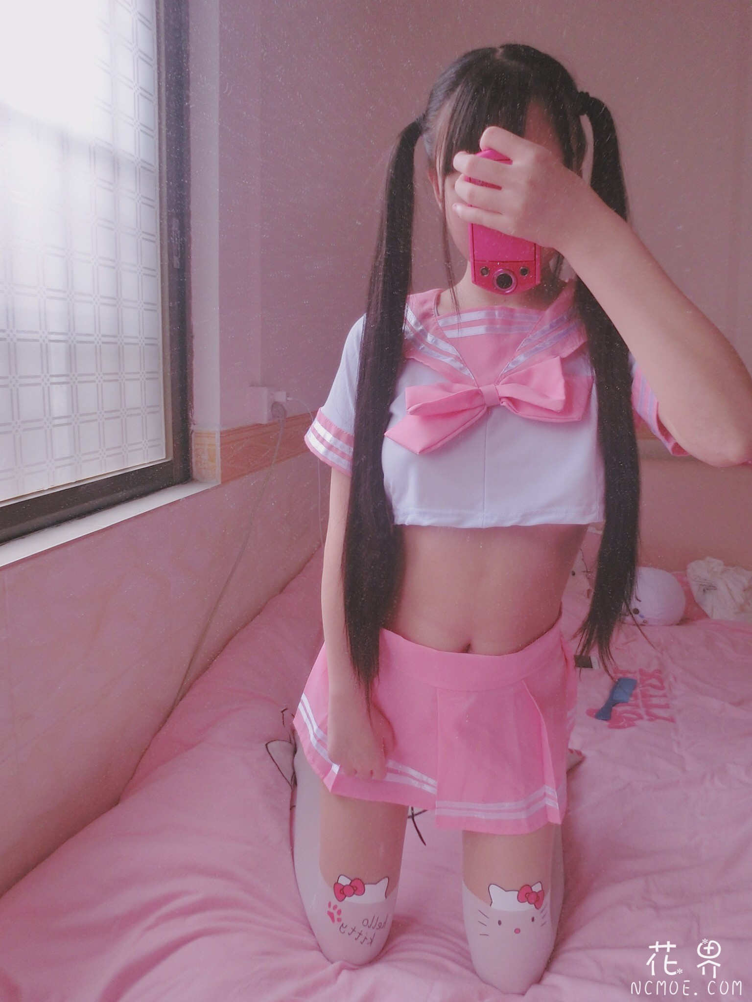 【在线套图】萌白酱——学生制服