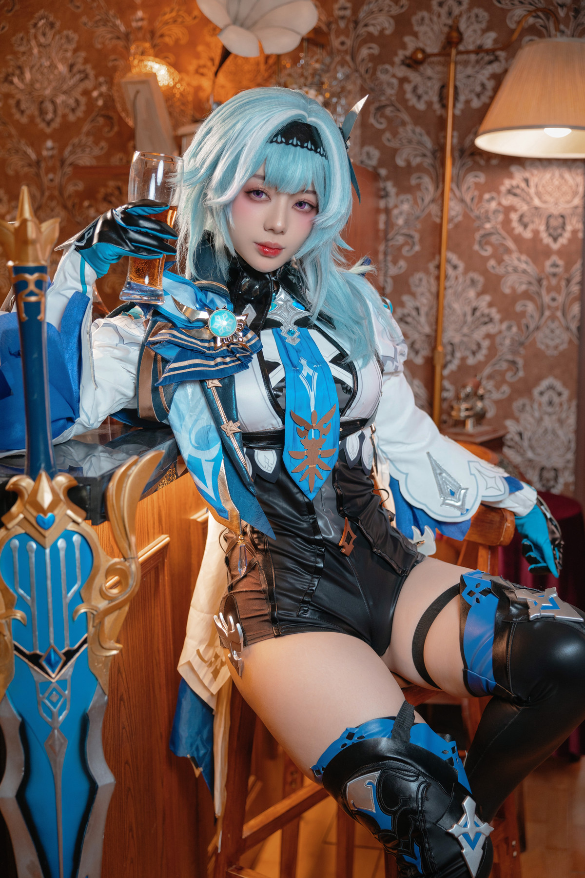 【在线套图】Cosplay 九言 优菈 Eula
